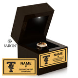 University of Toronto Varsity Blues Hockey 2023 Championship LED Ring Box