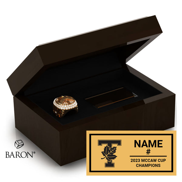 University of Toronto Varsity Blues Hockey 2023 Championship Ring Box