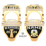 University of Waterloo Women's Hockey 2024 Championship Ring - Design 3.4