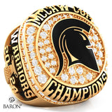 University of Waterloo Women's Hockey 2024 Championship Ring - Design 3.4