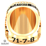 Vaughan Panthers U15 AA Hockey 2024 Championship Ring - Design 1.8
