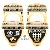 Vaughan Panthers U15 AA Hockey 2024 Championship Ring - Design 1.8