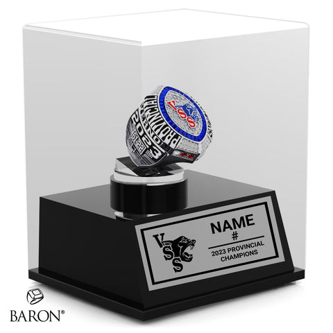 Vernon Panthers JR 2023 Championship Display Case