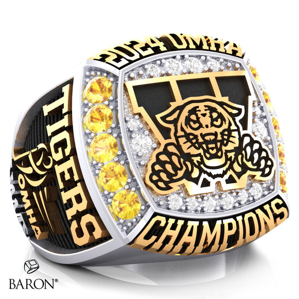 Welland Tigers OMHA U11 Hockey 2024 Championship Ring - Design 2.6
