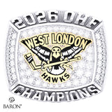 West London Hawks U18 Alliance Hockey 2026 Championship Ring - Design 1.3