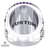 Western Mustangs Lacrosse 2024 Championship Ring - Design 1.2