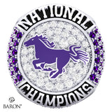 Western Mustangs Lacrosse 2024 Championship Ring - Design 1.2