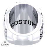 Western Mustangs Lacrosse 2023 Championship Ring - Design 1.4