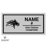 Western Technical Commercial School Baseball 2026 Championship Display Case