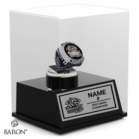 Whitby AA U10 2023 Championship Display Case