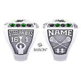Whitby Steelhawks Lacrosse 2024 Championship Ring - Design 1.1 *BALANCE*