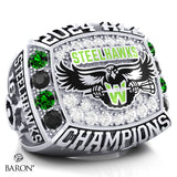 Whitby Steelhawks Lacrosse 2024 Championship Ring - Design 1.1 *BALANCE*