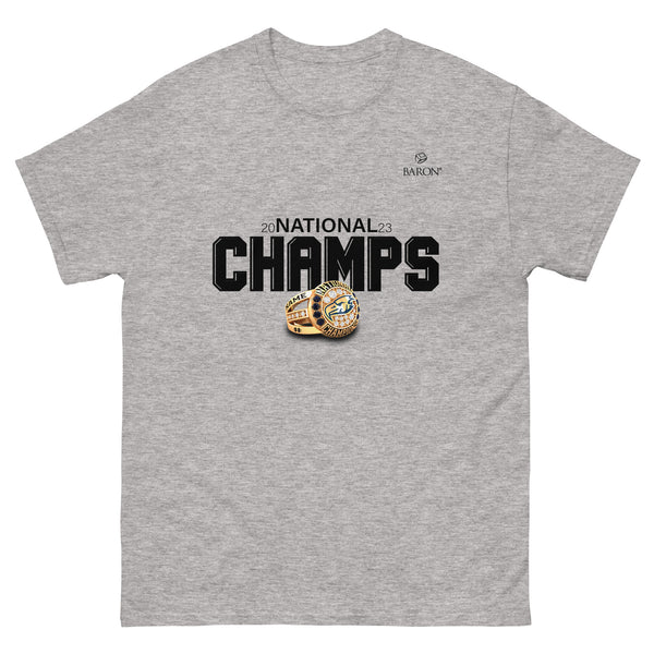 UBC Thunderbirds Soccer 2023 Championship T-Shirt (Design 1.4)
