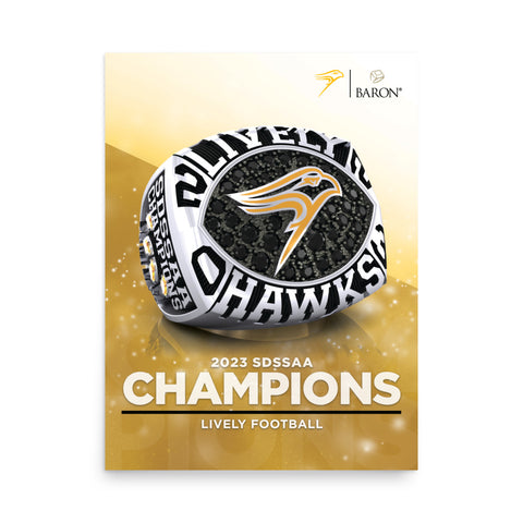 Lively Football 2023 Championship Poster