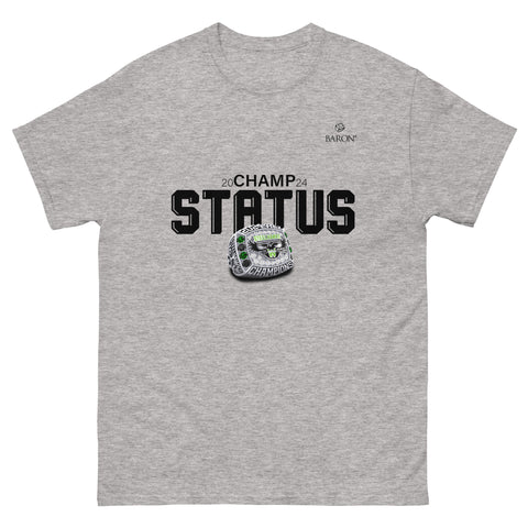 Whitby Steelhawks Lacrosse 2024 Championship T-Shirt