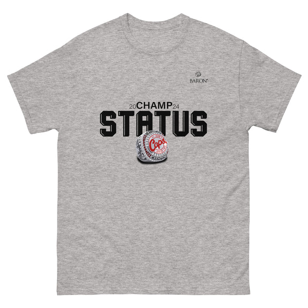 St. John’s Jr. Caps Hockey 2024 Championship T-Shirt