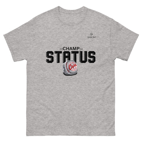 St. John’s Jr. Caps Hockey 2024 Championship T-Shirt
