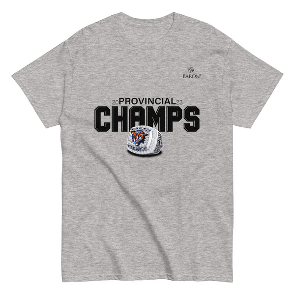 Cougars St-Leonard Football 2023 Championship T-Shirt