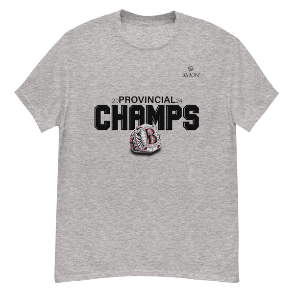 Burlington Blaze Lacrosse 2024 Championship T-Shirt