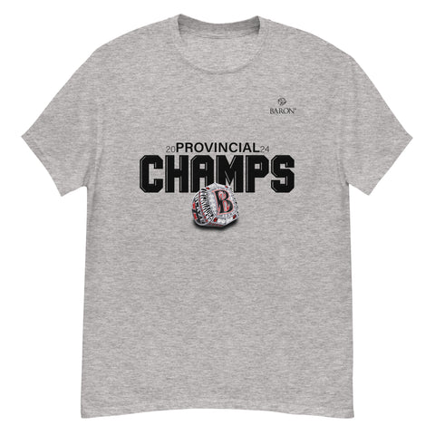 Burlington Blaze Lacrosse 2024 Championship T-Shirt