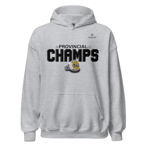 Moncton Stingrays Football 2023 Championship Hoodie D5.1