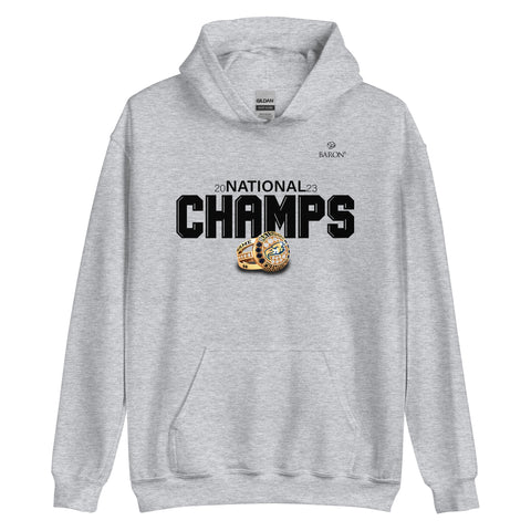 UBC Thunderbirds Soccer 2023 Championship Hoodie (Design 1.4)
