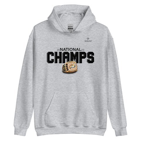 UBC Thunderbirds Soccer 2023 Championship Hoodie (Design 3.8)