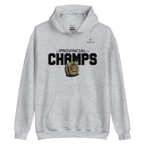 Welland Tigers OMHA U18 2024 Championship Hoodie