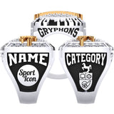 Guelph Gryphons Hall of Fame Ring - D.3.3