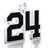 Halton Hills Thunder Minor Bantam AE Number Pendant (12mm x 17mm (per character))