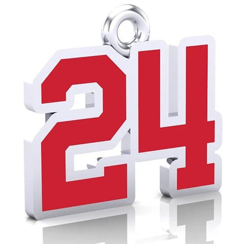 Peterborough Petes Pee Wee AE Number Charm (8mm x 10mm (per character))