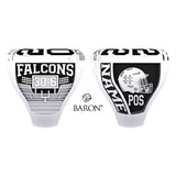 Abbotsford Falcons Football 2022 Championship Ring - Design 2.2