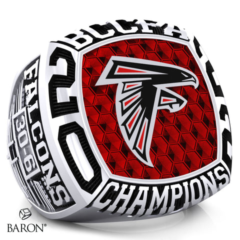 Abbotsford Falcons Football 2022 Championship Ring - Design 2.2