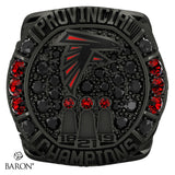 Abbotsford Falcons JB Black Football 2021 Championship Ring - Design 2.3
