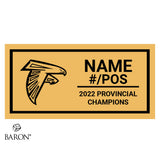 Abbotsford Falcons Peewee Football 2022 Championship Ring Box