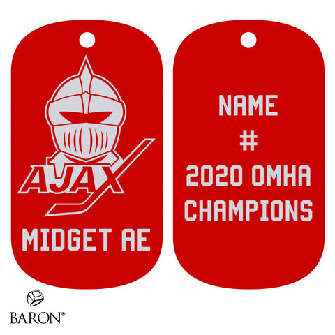 Ajax Knights Dog Tags