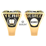 Aquinas High School Exclusive Class Ring (Gold Durilium/10kt Yellow Gold)