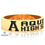 Aquinas High School Class Ring (Gold Durilium, 10KT Yellow Gold)
