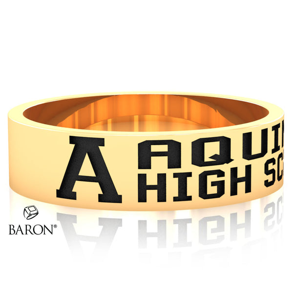 Aquinas High School Class Ring (Gold Durilium, 10KT Yellow Gold)
