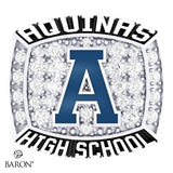 Aquinas High School Athletic Ring - 800 Series (Durilium/ Silver/ 10kt White gold)
