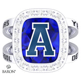 Aquinas High School Renown Class Ring (Durlium, Sterling Silver, 10kt White Gold)