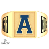 Aquinas High School SS Signet Class Ring (Gold Durilium, 10kt Yellow Gold)