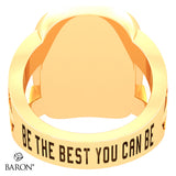 BC Football Hall of Fame Renown Ring - Design 2.6 (WOMEN'S RING)