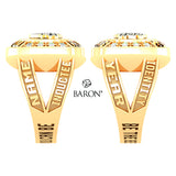 BC Football Hall of Fame Renown Ring - Design 2.6 (WOMEN'S RING)