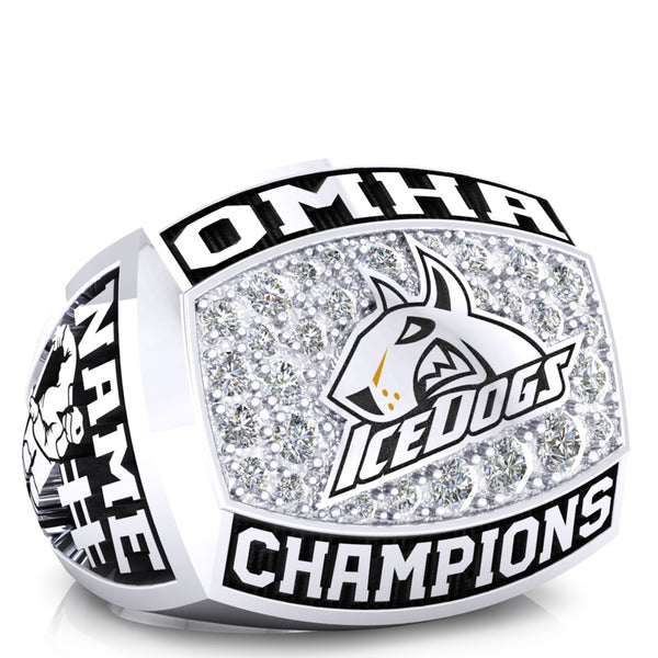 BCH Ice Dogs - Peewee AE - OMHA Ring - Design 1.1