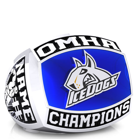 BCH Ice Dogs - Peewee AE - OMHA Ring - Design 1.2