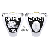 BC High School Provincial All-Star East Ring Championship Ring - Design 1.3/5