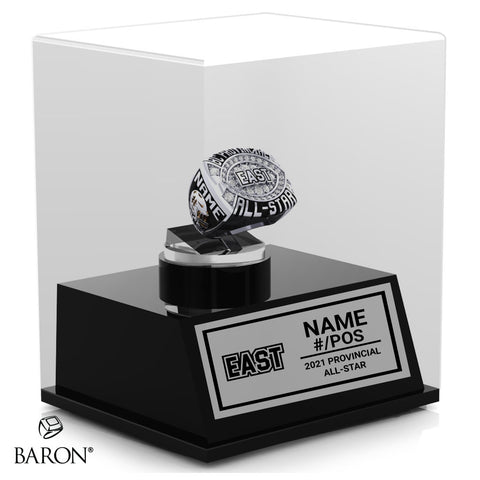 BC High School Provincial All-Star Championship Display Case