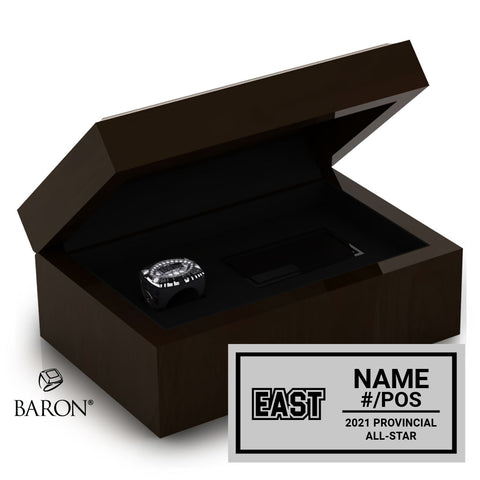 BC High School Provincial All-Star Championship Ring Box