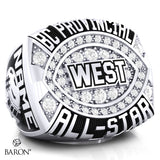 BC High School Provincial All-Star West Ring Championship Ring - Design 1.2/4